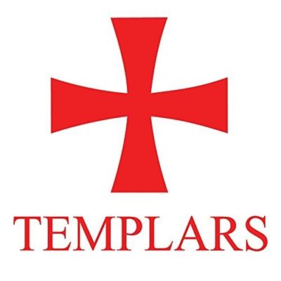 Knights Templar Auto Decal 4 Inch B00UHY7COG