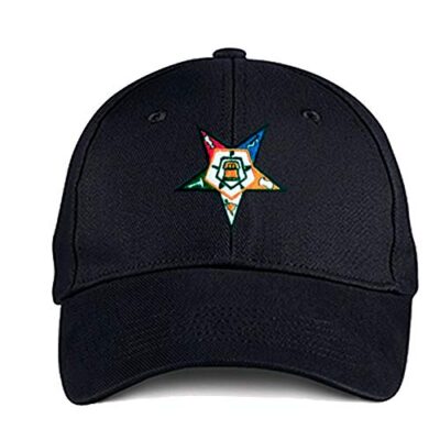 Order of The Eastern Star Masonic OES Ball Cap B084Q5K4MB