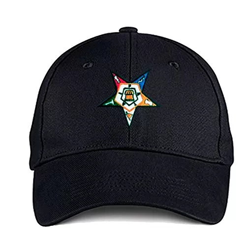 Order of The Eastern Star Masonic OES Ball Cap B084Q5K4MB