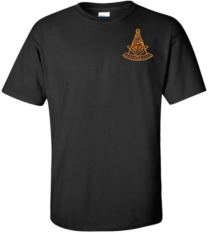 Variation BKPMEMBT2X of Logoz USA Past Master Embroidered T Shirt Masonic B00TOTU166 2529
