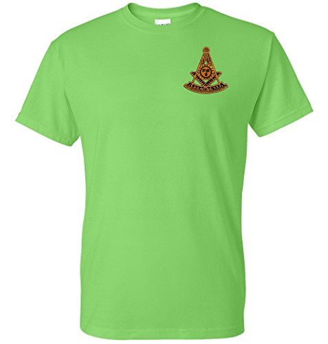 Variation LMPMEMBTM of Logoz USA Past Master Embroidered T Shirt Masonic B00TOTU166 2511