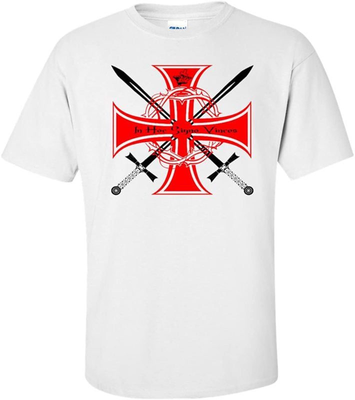 Variation WZ WK71 CM6X of Knights Templar In Hoc Sign Vinces T Shirt B00SW5FHWQ 2491