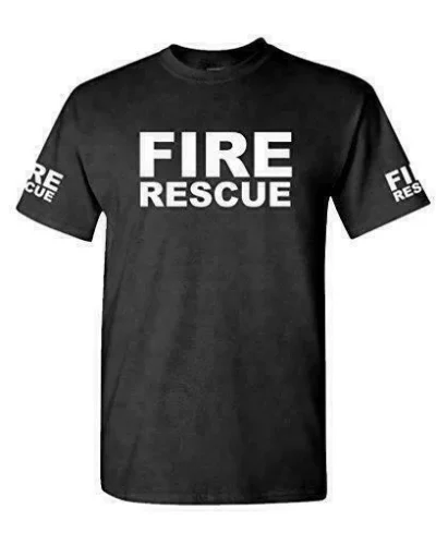 FIRE RESCUE T SHIRT – ems emt emergency service Firefighters Fraternal Awards