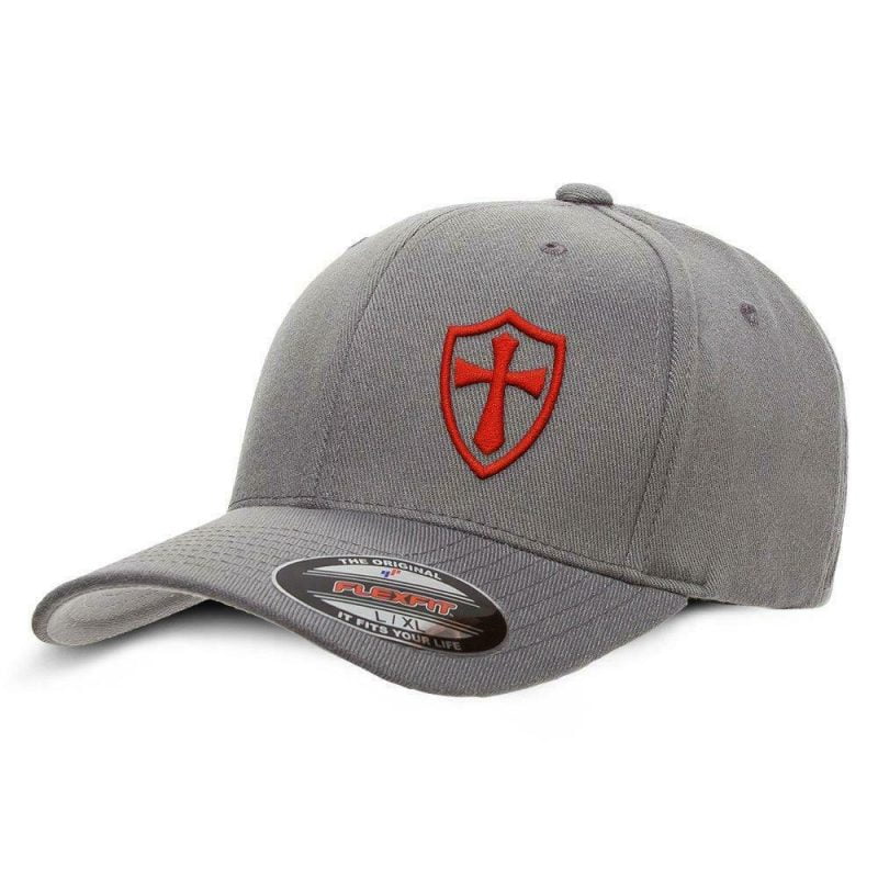 Crusader Knights Templar Cross Baseball Hat – fraternalawards.com