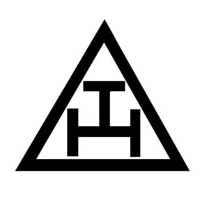 Royal Arch Triangle Masonic Vinyl Decal