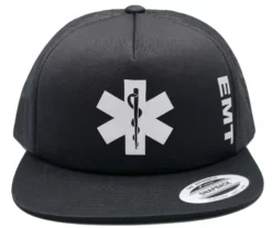 EMT logo Hat Emergency Medical Technician Hat Cap Reflective Imprint