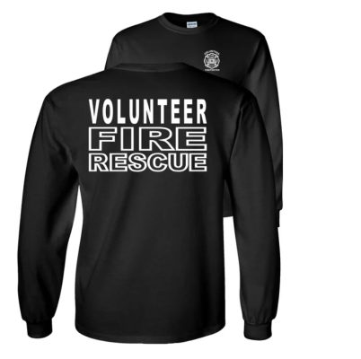 Volunteer-Fire-Rescue-Long-Sleeve-Shirt-VFD-Black