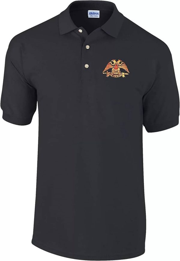 Scottish Rite Polo Golf Shirt Free Customization Freemason Fraternal Awards