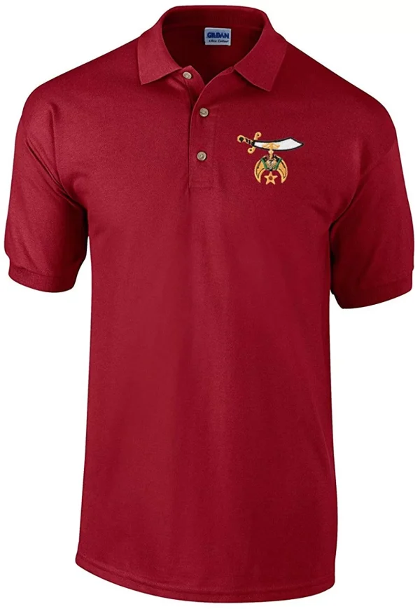 Shriners Polo Golf Shirt Freemason Fraternal Awards